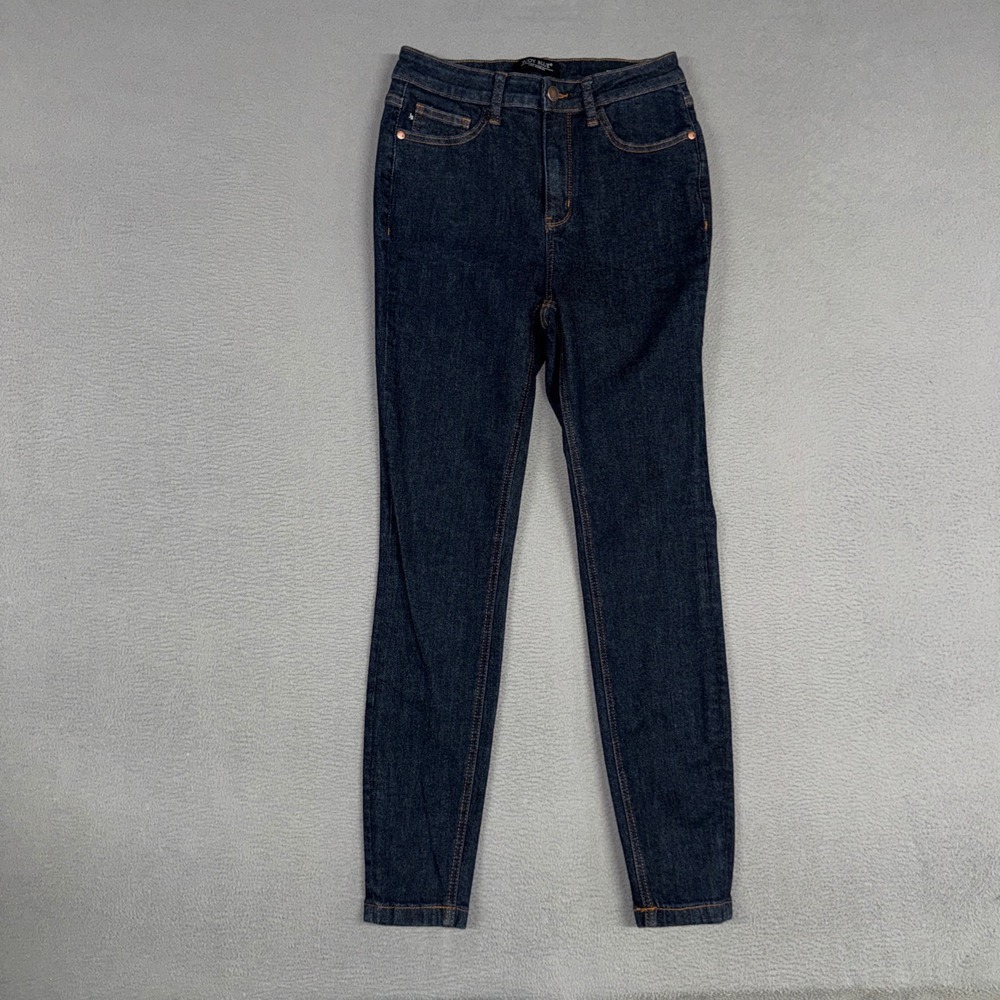Judy Blue Jeans Womens 7/28 (Fits 26) Blue Skinny Fit High Rise Stretch Denim